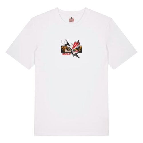 Camiseta Blanca Delantera Doble Alma - Ichigo Kurosaki Doble Alma - Ichigo Kurosaki