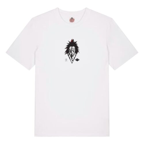 Camiseta Blanca Delantera Espada Sangrienta - Kenpachi Zaraki Espada Sangrienta - Kenpachi Zaraki