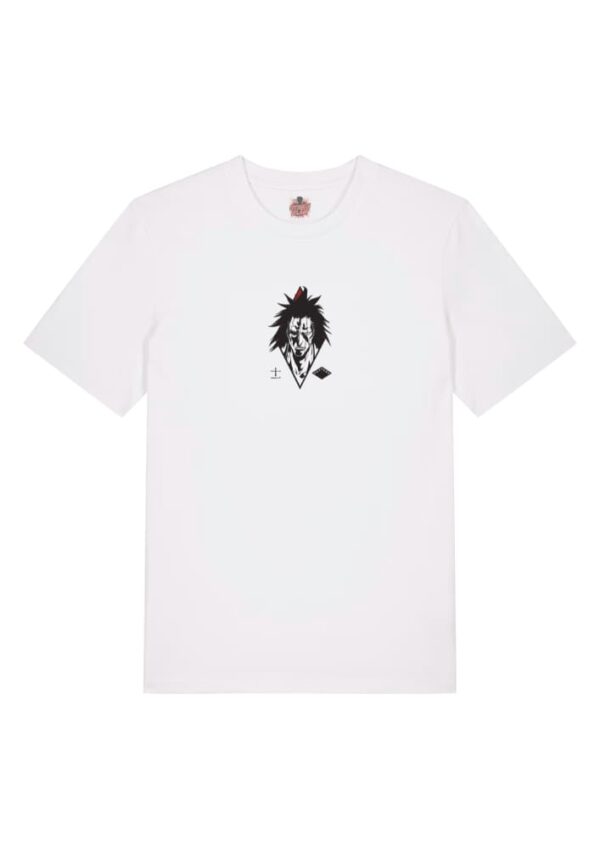 Camiseta Blanca Delantera Espada Sangrienta - Kenpachi Zaraki Espada Sangrienta - Kenpachi Zaraki