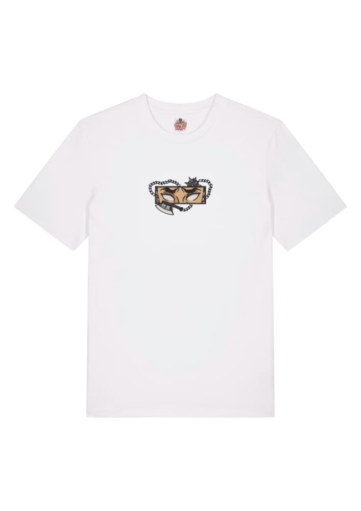 Camiseta Blanca Delantera Gyomei Eyes - Gyomei Himejima Gyomei Eyes - Gyomei Himejima