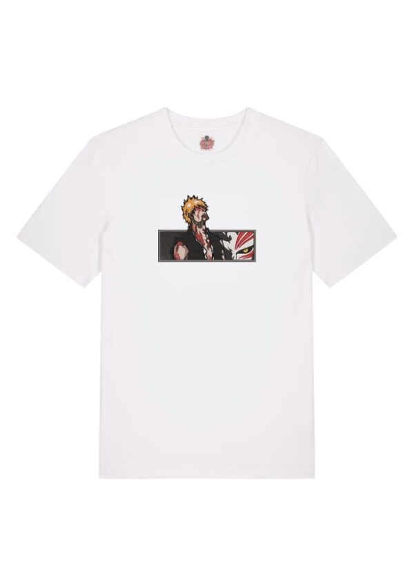 Camiseta Blanca Delantera Hollow Desatado - Ichigo Kurosaki Hollow Desatado - Ichigo Kurosaki