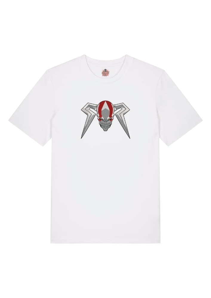 Camiseta Blanca Delantera Máscara del Vacío - Ichigo Kurosaki Máscara del Vacío - Ichigo Kurosaki