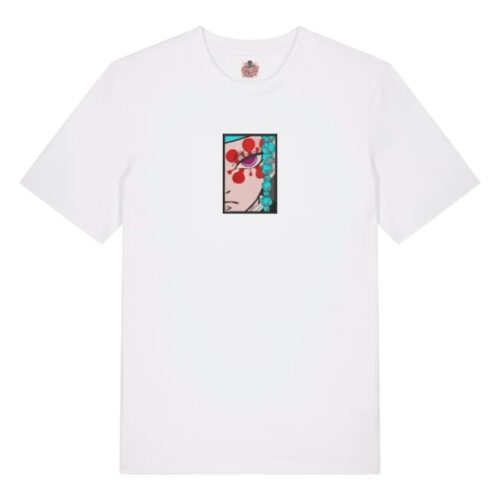 Camiseta Blanca Delantera Ritmo Explosivo - Tengen Uzui Ritmo Explosivo - Tengen Uzui