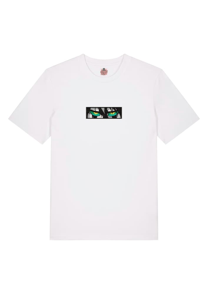 Camiseta Blanca Delantera Ulquiorra Eyes - Ulquiorra Cifer Ulquiorra Eyes - Ulquiorra Cifer