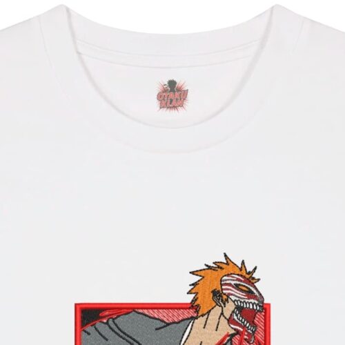 Camiseta Blanca Detalle Instinto Hollow - Ichigo Kurosaki Instinto Hollow - Ichigo Kurosaki