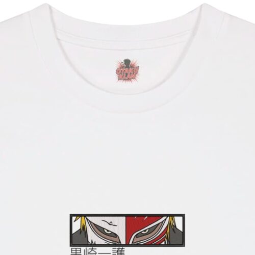 Camiseta Blanca Detalle Mirada Hollow - Ichigo Kurosaki Mirada Hollow - Ichigo Kurosaki