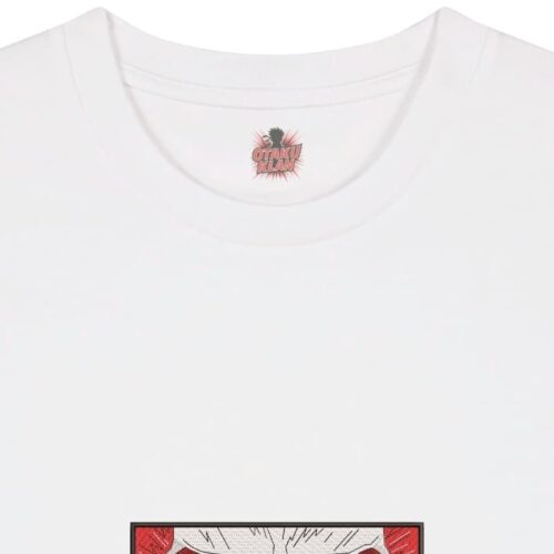 Camiseta Blanca Detalle Mirada del Titán Colosal - Titán Colosal Mirada del Titán Colosal - Titán Colosal