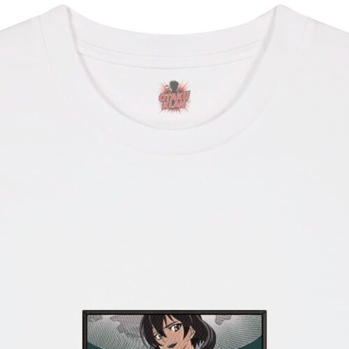 Camiseta Blanca Detalle Postura de Yoruichi - Yoruichi Shihoin Postura de Yoruichi - Yoruichi Shihoin