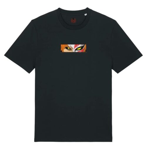 Camiseta Negra Delantera Dualidad Hollow - Ichigo Kurosaki Dualidad Hollow - Ichigo Kurosaki