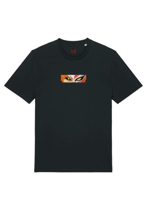 Camiseta Negra Delantera Dualidad Hollow - Ichigo Kurosaki Dualidad Hollow - Ichigo Kurosaki