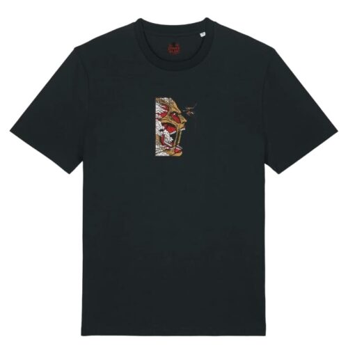 Camiseta Negra Delantera Eren vs Titán Colosal - Eren Yeager & Titán Colosal Eren vs Titán Colosal - Eren Yeager & Titán Colosal