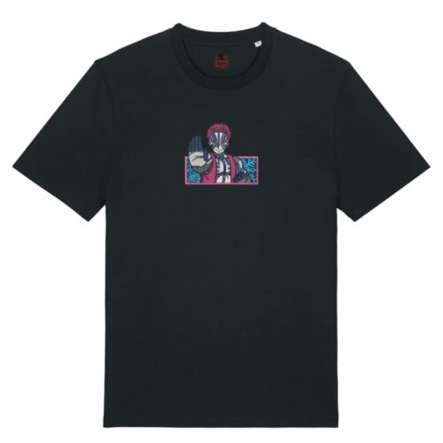 Camiseta Negra Delantera Frialdad Akaza - Akaza Frialdad Akaza - Akaza