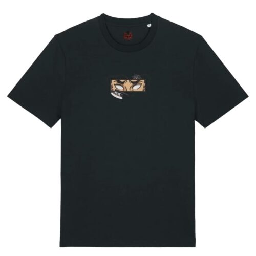 Camiseta Negra Delantera Gyomei Eyes - Gyomei Himejima Gyomei Eyes - Gyomei Himejima