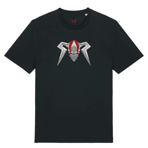 Camiseta Negra Delantera Máscara del Vacío - Ichigo Kurosaki Máscara del Vacío - Ichigo Kurosaki