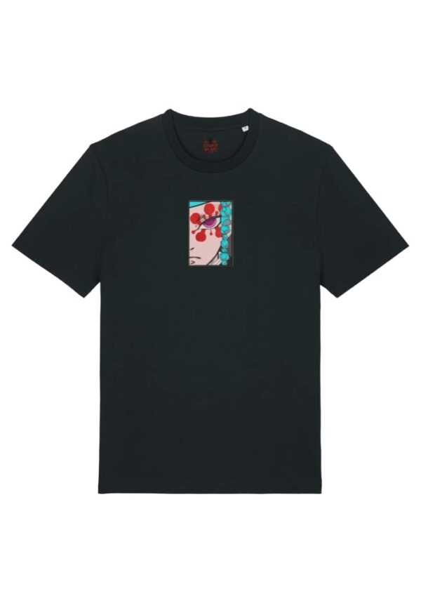 Camiseta Negra Delantera Ritmo Explosivo - Tengen Uzui Ritmo Explosivo - Tengen Uzui