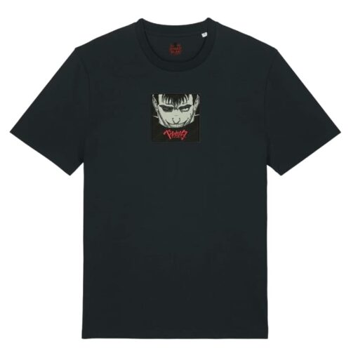 Camiseta Negra Delantera Sonrisa de Guts - Guts Sonrisa de Guts - Guts