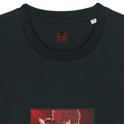 Camiseta Negra Detalle El Guerrero Marcado - Guts El Guerrero Marcado - Guts