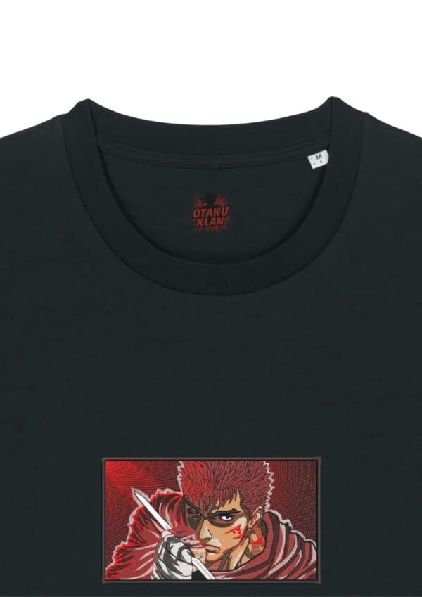 Camiseta Negra Detalle El Guerrero Marcado - Guts El Guerrero Marcado - Guts