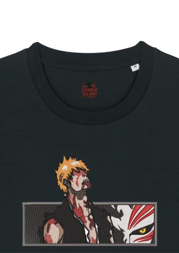 Camiseta Negra Detalle Hollow Desatado - Ichigo Kurosaki Hollow Desatado - Ichigo Kurosaki