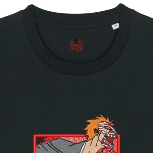 Camiseta Negra Detalle Instinto Hollow - Ichigo Kurosaki Instinto Hollow - Ichigo Kurosaki