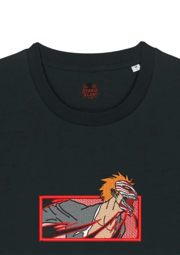 Camiseta Negra Detalle Instinto Hollow - Ichigo Kurosaki Instinto Hollow - Ichigo Kurosaki