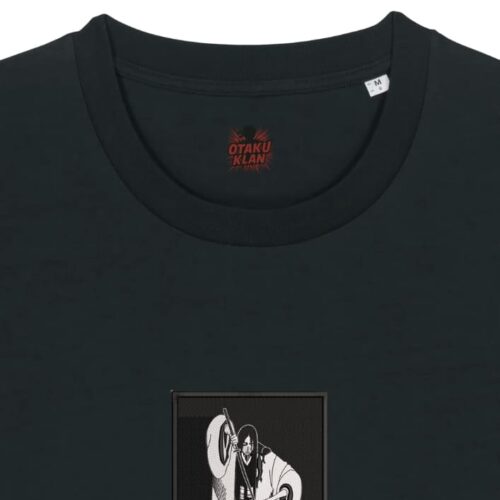 Camiseta Negra Detalle La Muerte en Silencio - Retsu Unohana La Muerte en Silencio - Retsu Unohana