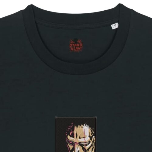 Camiseta Negra Detalle Locura Zaraki - Kenpachi Zaraki Locura Zaraki - Kenpachi Zaraki