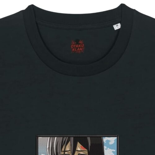 Camiseta Negra Detalle Mikasa Mirada Triste - Mikasa Ackerman Mikasa Mirada Triste - Mikasa Ackerman
