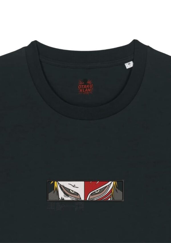 Camiseta Negra Detalle Mirada Hollow - Ichigo Kurosaki Mirada Hollow - Ichigo Kurosaki
