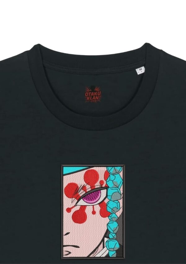 Camiseta Negra Detalle Ritmo Explosivo - Tengen Uzui Ritmo Explosivo - Tengen Uzui