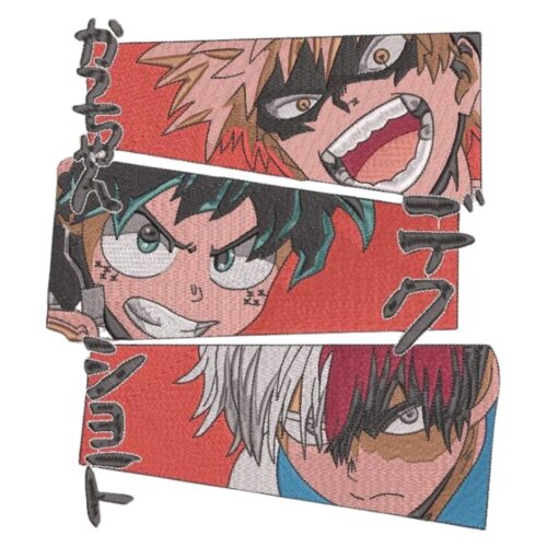Academia Imparable - Katsuki Bakugo & Izuku Midoriya (Deku) & Shoto Todoroki Academia Imparable - Katsuki Bakugo & Izuku Midoriya (Deku) & Shoto Todoroki