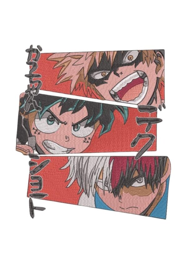 Academia Imparable - Katsuki Bakugo & Izuku Midoriya (Deku) & Shoto Todoroki Academia Imparable - Katsuki Bakugo & Izuku Midoriya (Deku) & Shoto Todoroki