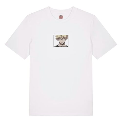 Camiseta Blanca Delantera Bakugo Boom - Katsuki Bakugo Bakugo Boom - Katsuki Bakugo