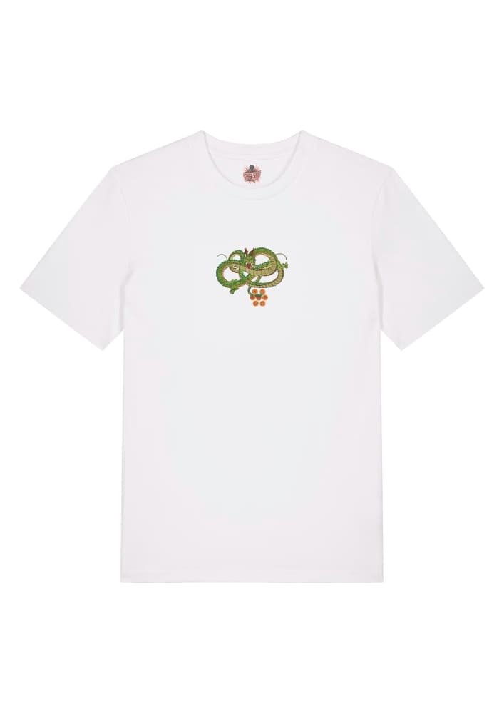 Camiseta Blanca Delantera Despertar de Shenron - Shenron Despertar de Shenron - Shenron