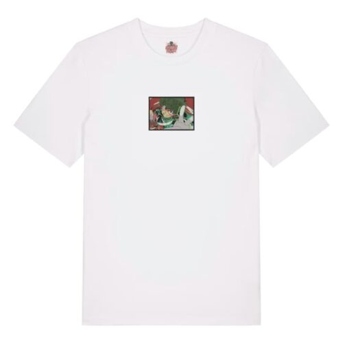 Camiseta Blanca Delantera Determinación Verde - Izuku Midoriya (Deku) Determinación Verde - Izuku Midoriya (Deku)