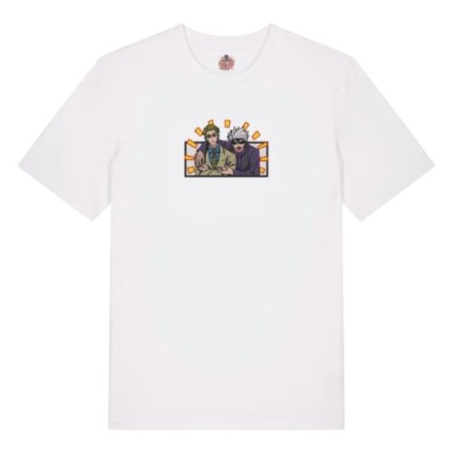Camiseta Blanca Delantera El Dúo - Kento Nanami & Satoru Gojo El Dúo - Kento Nanami & Satoru Gojo