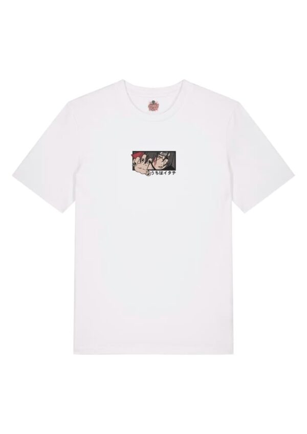 Camiseta Blanca Delantera El Peso del Clan - Itachi Uchiha El Peso del Clan - Itachi Uchiha