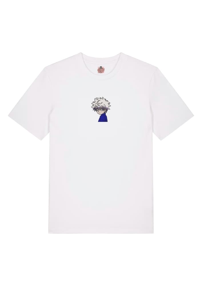 Camiseta Blanca Delantera Electric Mind - Killua Zoldyck Electric Mind - Killua Zoldyck