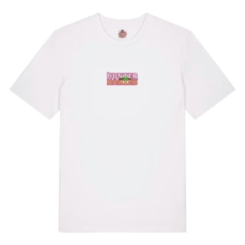 Camiseta Blanca Delantera Emblema Hunter Emblema Hunter