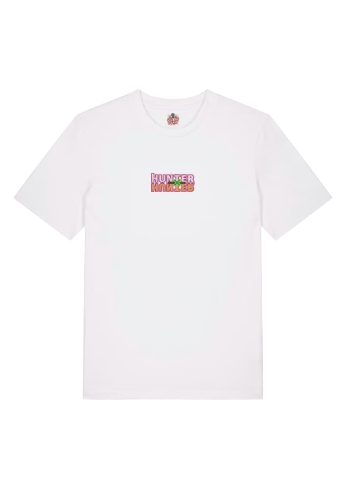 Camiseta Blanca Delantera Emblema Hunter Emblema Hunter