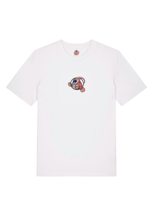 Camiseta Blanca Delantera Furia Majin - Majin Buu Furia Majin - Majin Buu