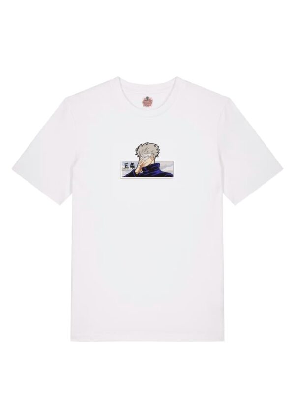 Camiseta Blanca Delantera Gojo Infinity - Satoru Gojo Gojo Infinity - Satoru Gojo