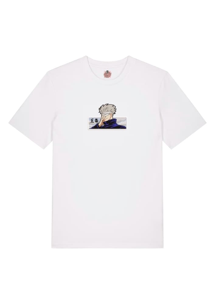 Camiseta Blanca Delantera Gojo Infinity - Satoru Gojo Gojo Infinity - Satoru Gojo