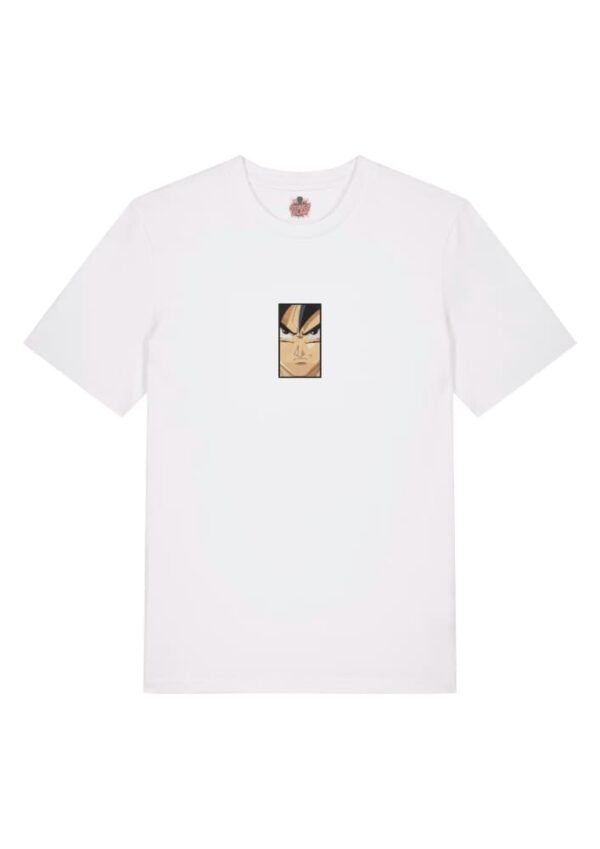 Camiseta Blanca Delantera Goku Vertical - Goku Goku Vertical - Goku