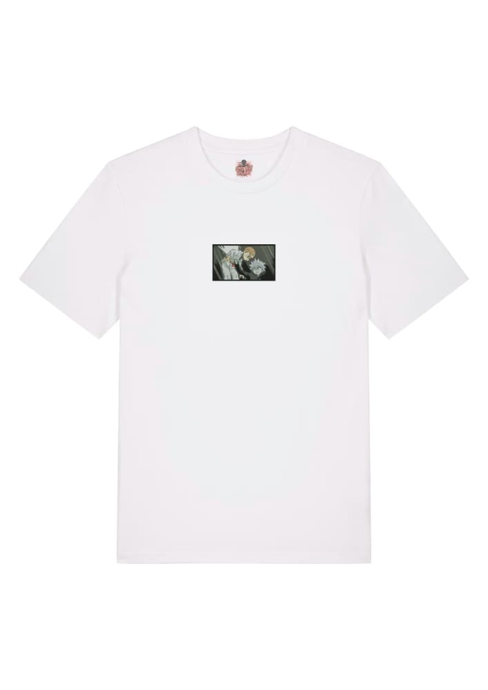 Camiseta Blanca Delantera Golpe Relámpago - Killua Zoldyck Golpe Relámpago - Killua Zoldyck