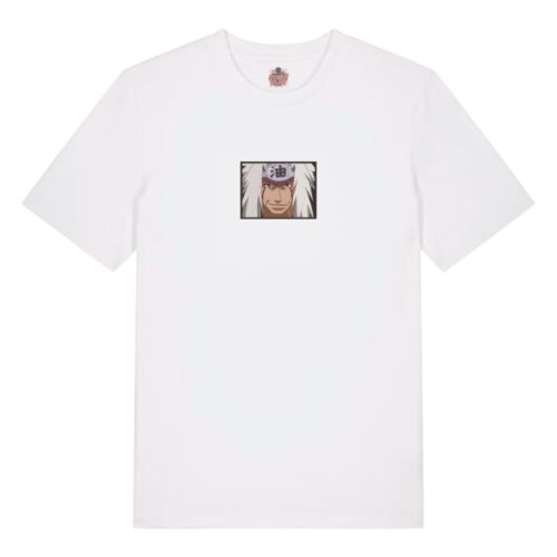Camiseta Blanca Delantera Jiraiya Desafiante - Jiraiya Jiraiya Desafiante - Jiraiya