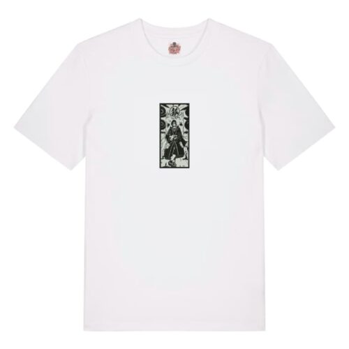 Camiseta Blanca Delantera Juicio del Cuervo - Itachi Uchiha Juicio del Cuervo - Itachi Uchiha