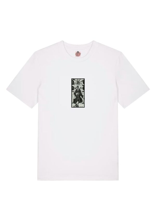 Camiseta Blanca Delantera Juicio del Cuervo - Itachi Uchiha Juicio del Cuervo - Itachi Uchiha