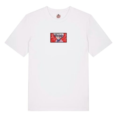 Camiseta Blanca Delantera KilluaCombo - Killua Zoldyck KilluaCombo - Killua Zoldyck
