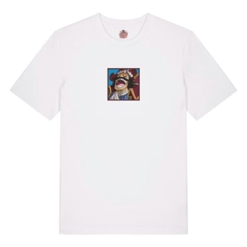Camiseta Blanca Delantera Legado del One Piece - Gol D. Roger Legado del One Piece - Gol D. Roger
